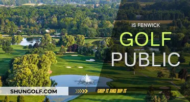Golfing at Fenwick: Public Access and Benefits