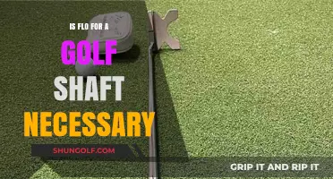 Debunking Myths: Is Flo for a Golf Shaft Really Necessary?