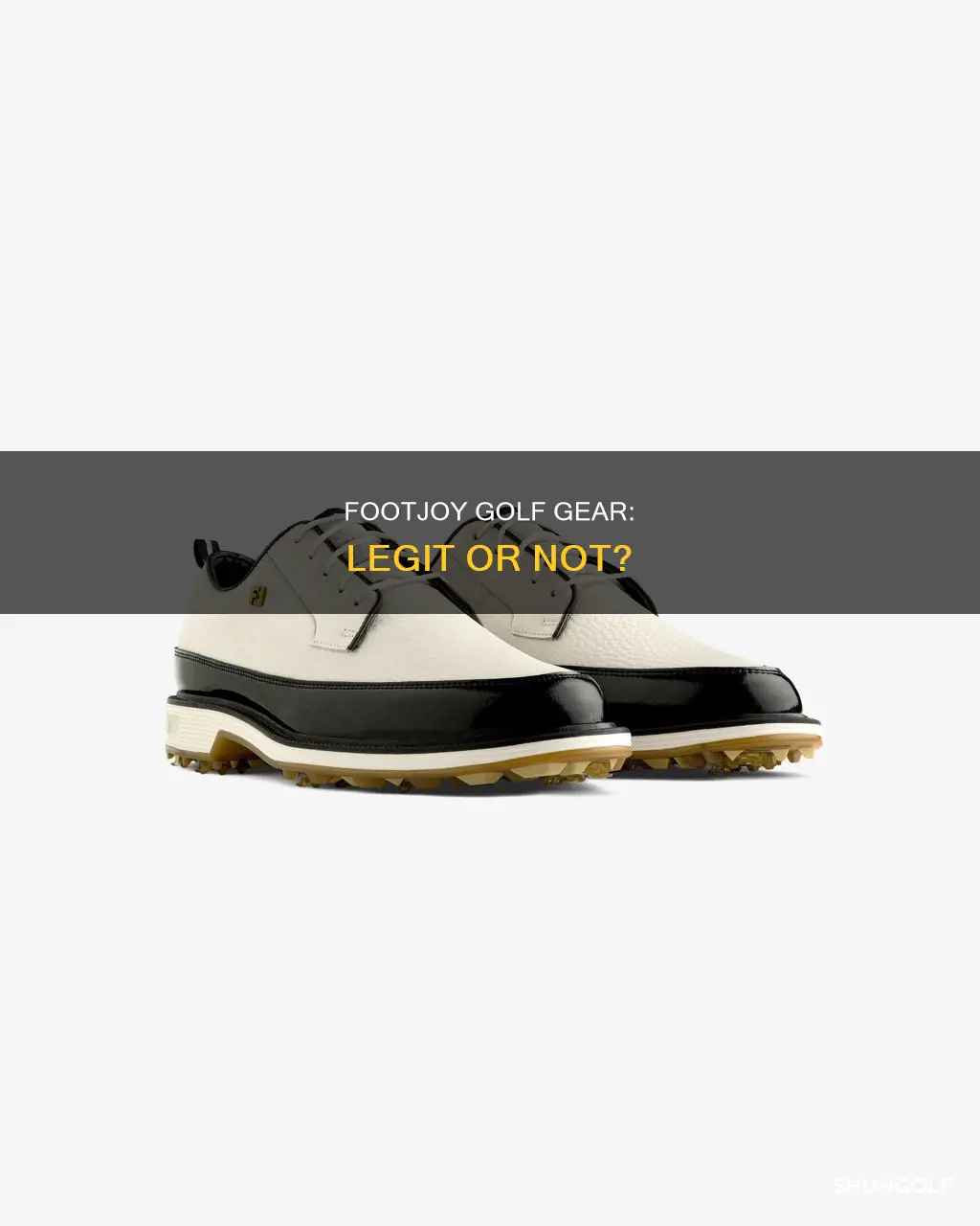 is footjoy golf gear legit