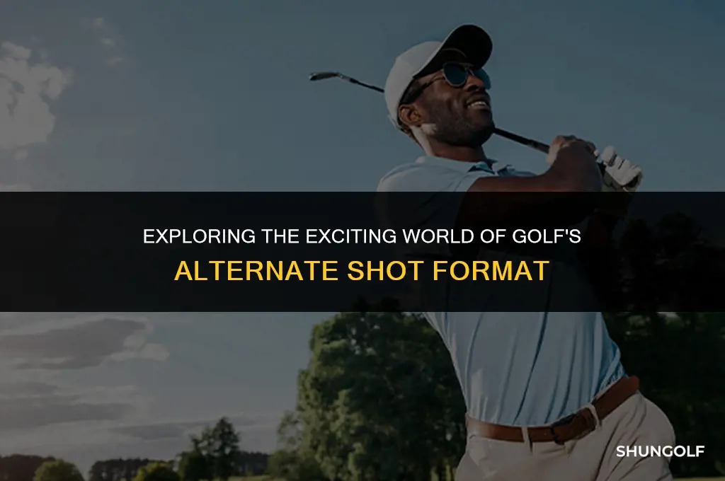 is foresome golf alternate shot format