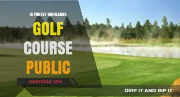 Is Forest Highlands Golf Course Public? Exploring Access and Membership Details