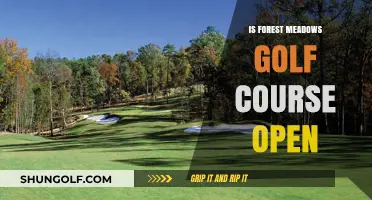Is Forest Meadows Golf Course Open? Current Status and Updates