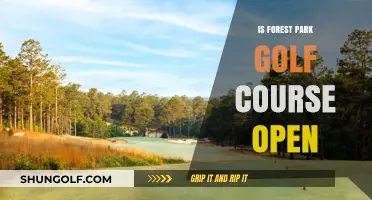 Is Forest Park Golf Course Open? Current Status and Updates