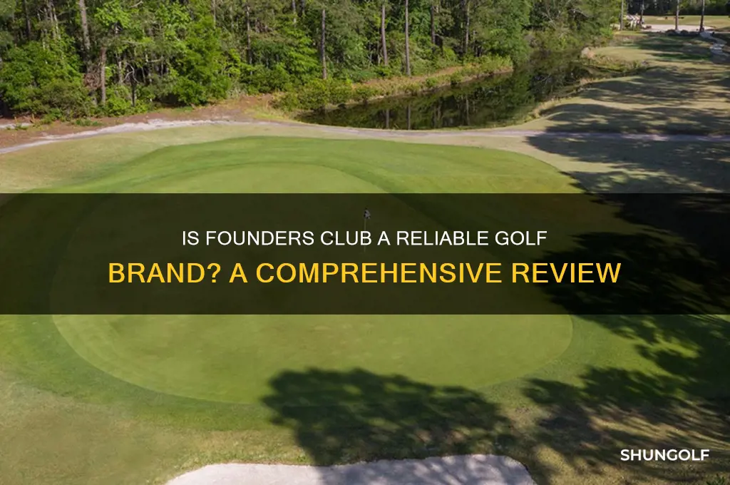 is founders club a good golf brand