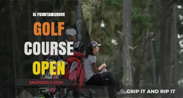 Is Fountaingrove Golf Course Open? Current Status and Updates