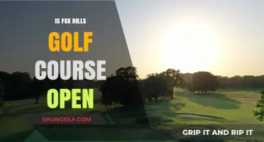 Is Fox Hills Golf Course Open? Current Status and Updates