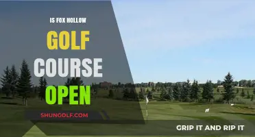 Is Fox Hollow Golf Course Open? Current Status and Updates