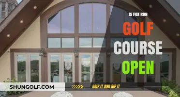 Is Fox Run Golf Course Open? Current Status and Updates