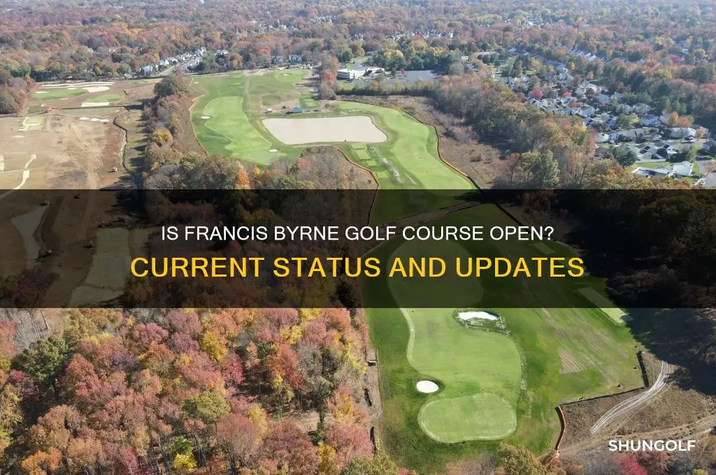 is francis byrne golf course open