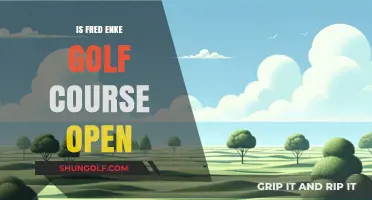 Is Fred Enke Golf Course Open? Current Status and Updates