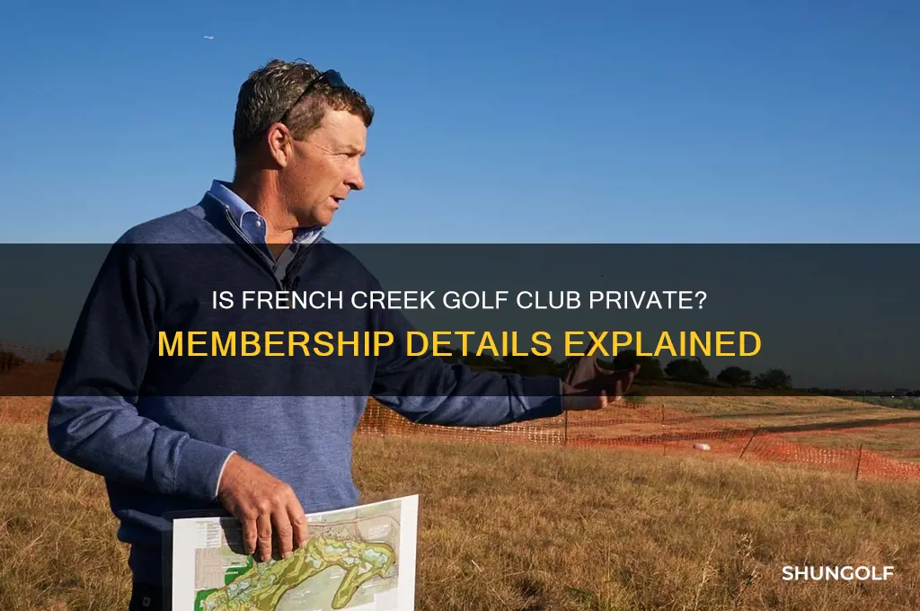 is french creek golf club private