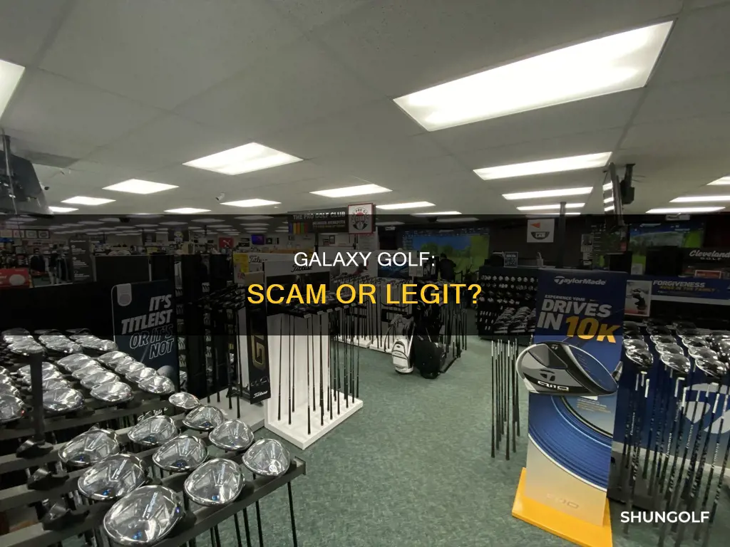 is galaxy golf a scam