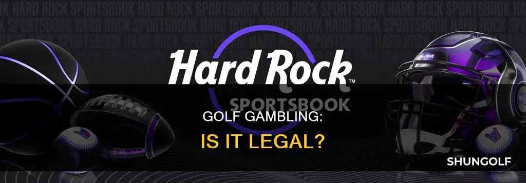 is gambling on golf illegal