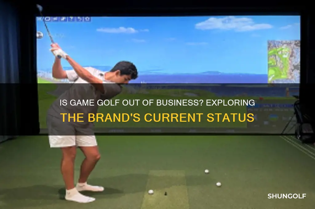 is game golf out of business