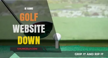 Is Game Golf Website Down? Troubleshooting Tips and Solutions