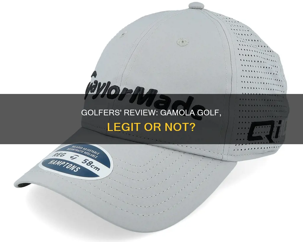 is gamola golf legit