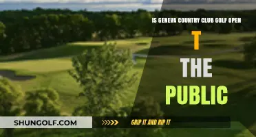 Is Geneva Country Club Golf Open to the Public?
