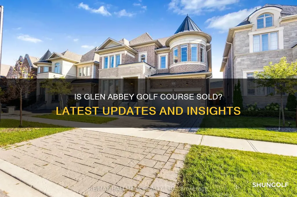 is glen abbey golf course sold