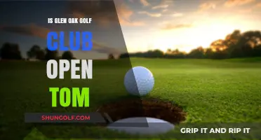 Glen Oak Golf Club Status: Open Tomorrow? Find Out Here