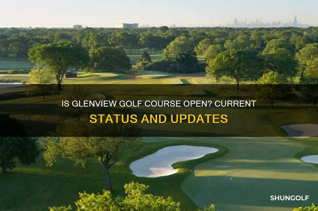 is glenview golf course open