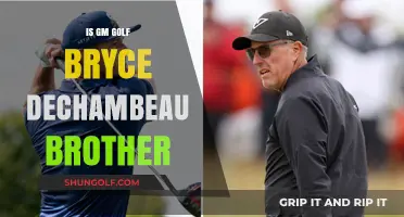 Golf Brothers: GM and DeChambeau's Similarities