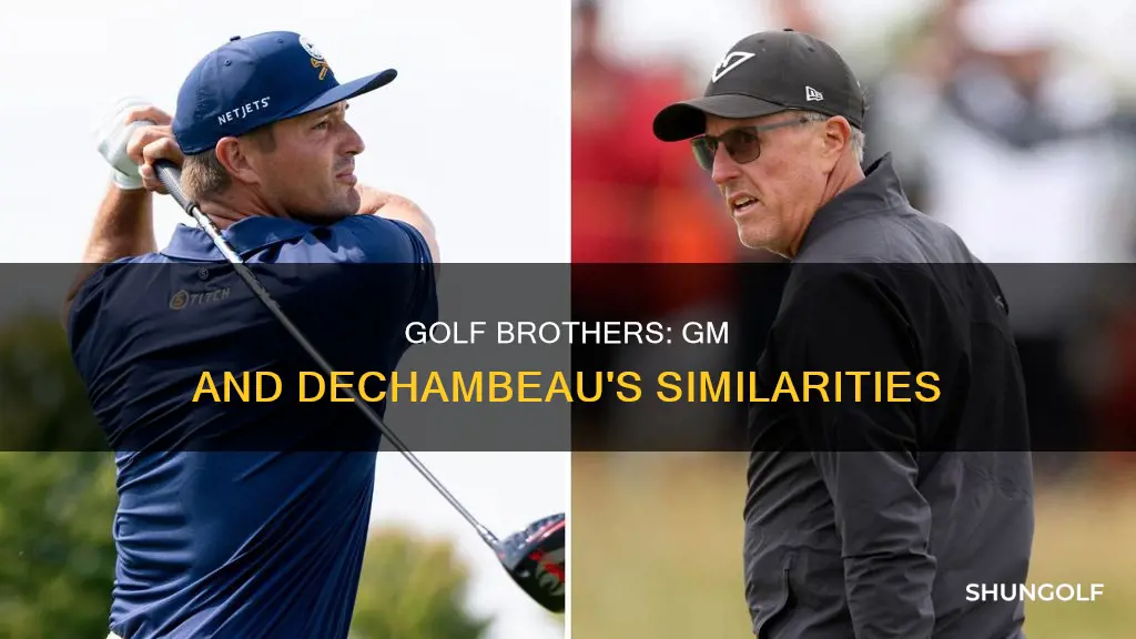 is gm golf bryce dechambeau brother