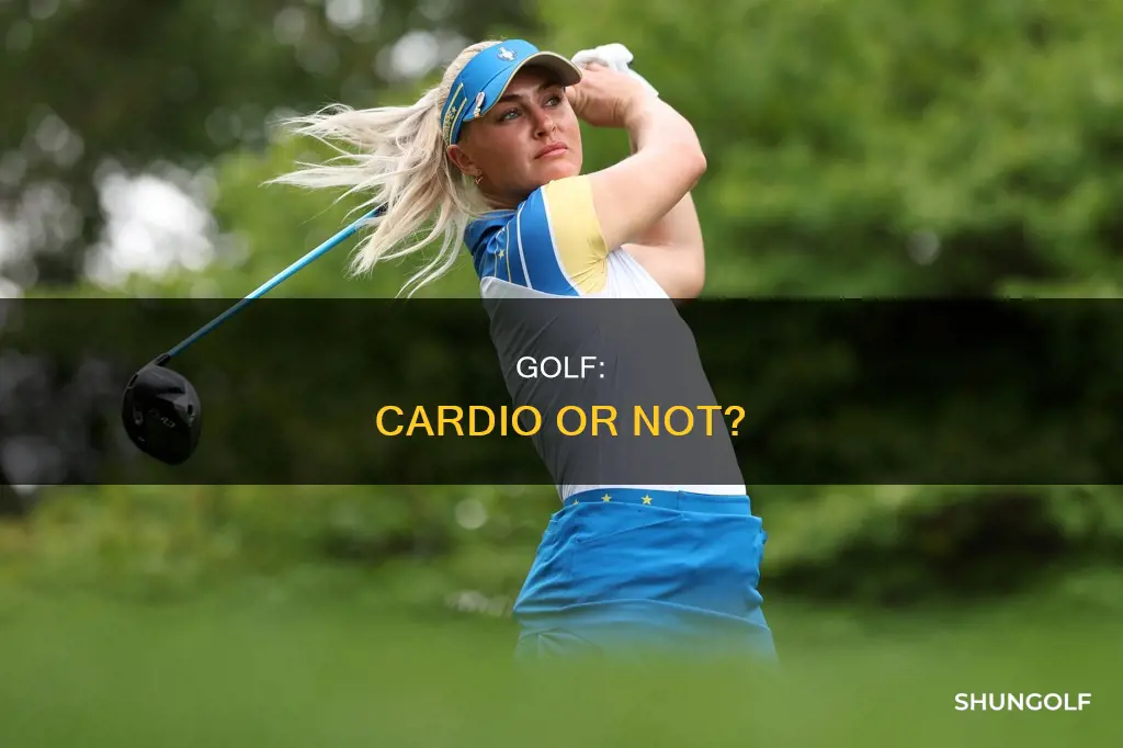 is golf a cardio