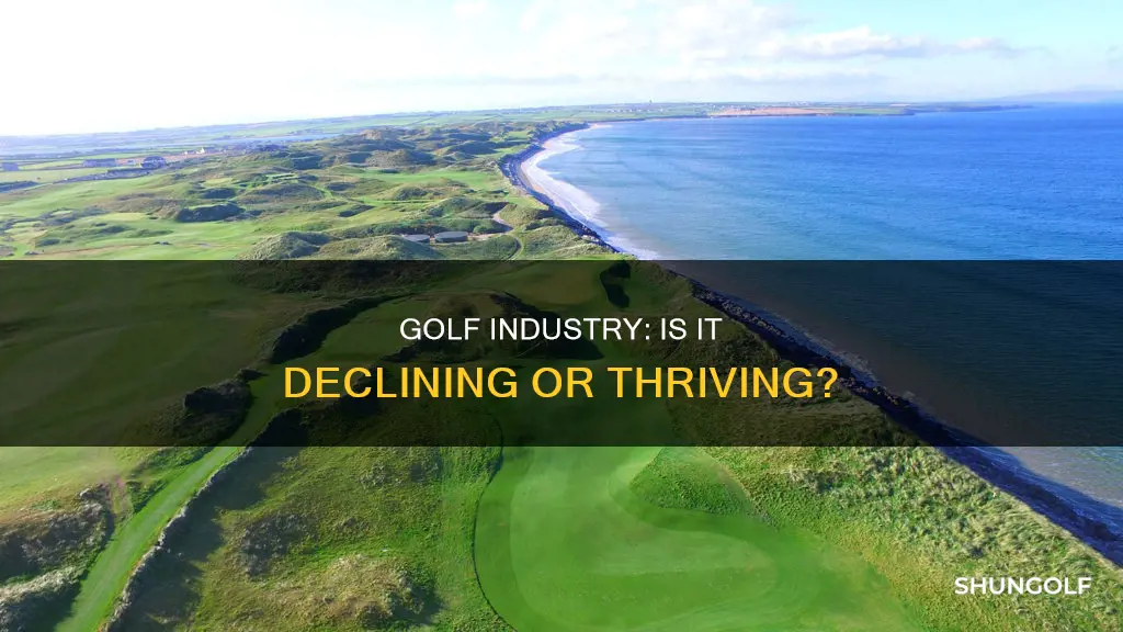 is golf a dying industry