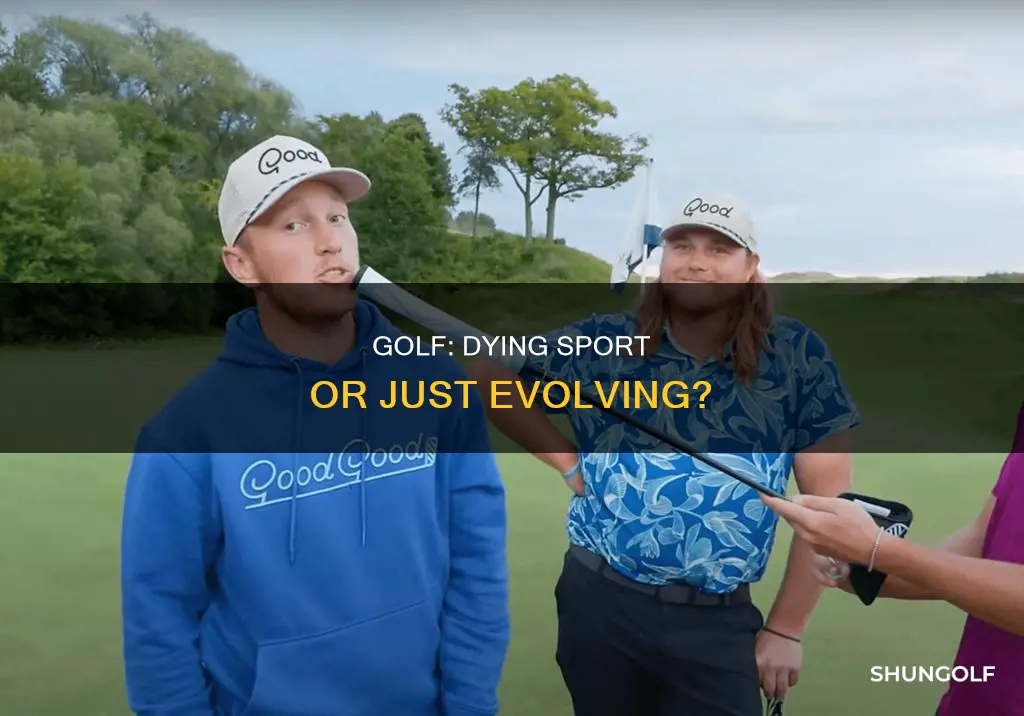 is golf a dying sport