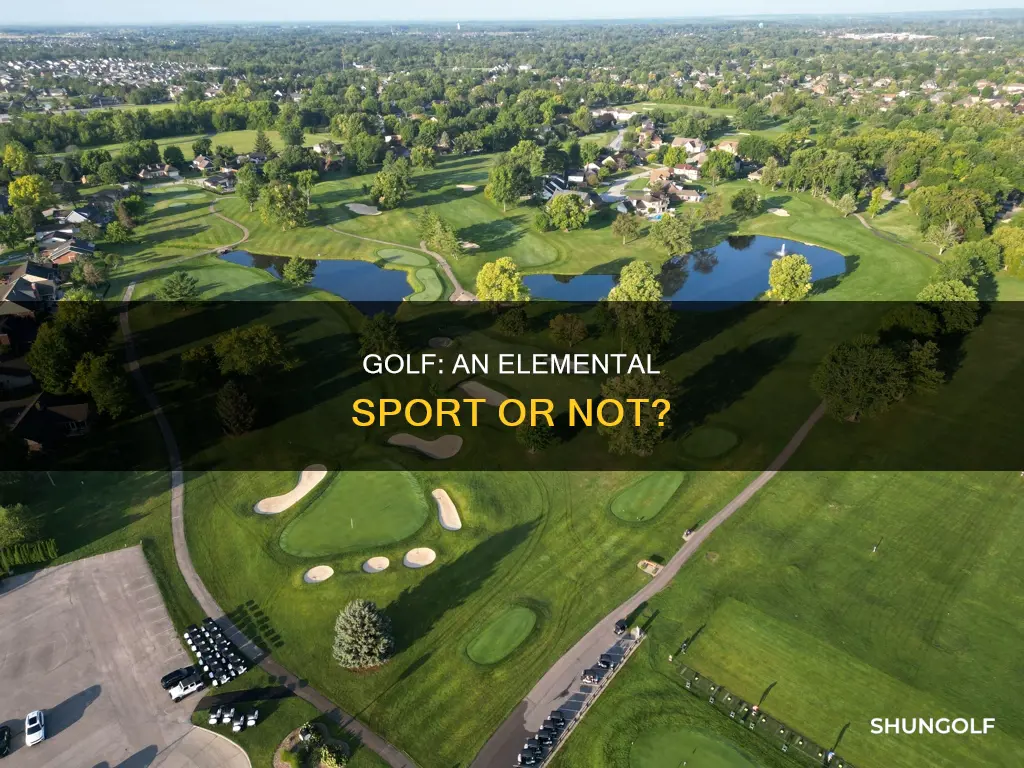 is golf a element