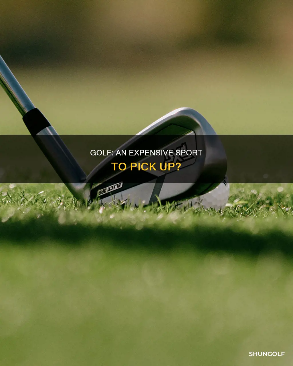 is golf a expensive sport