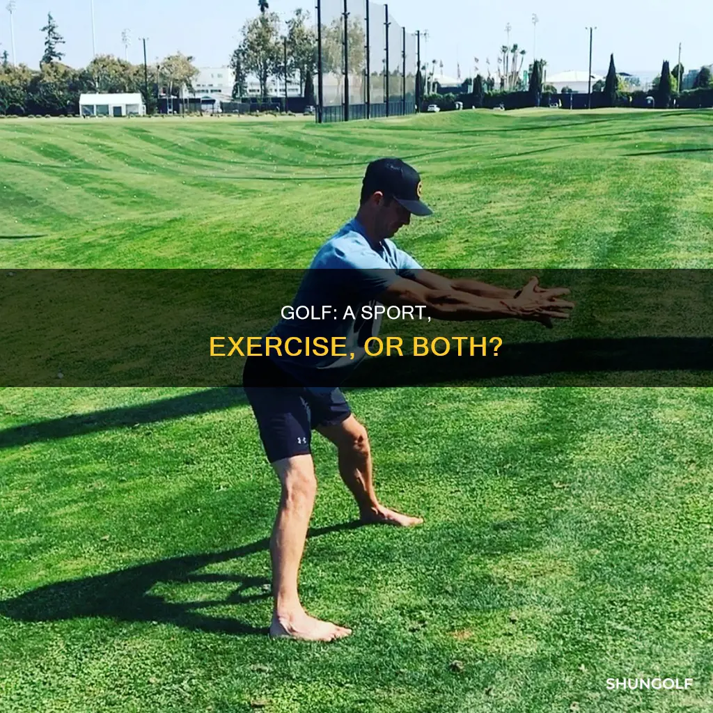 is golf a form of exercise