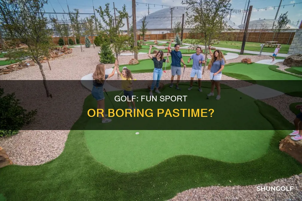 is golf a fun sport