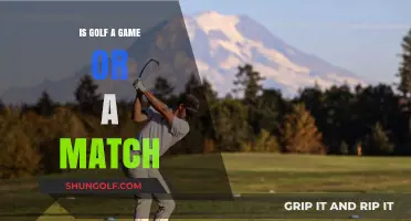 Golf: Game or Match? Unraveling the Sport's True Nature