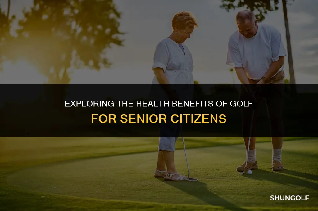 is golf a good exercise for seniors