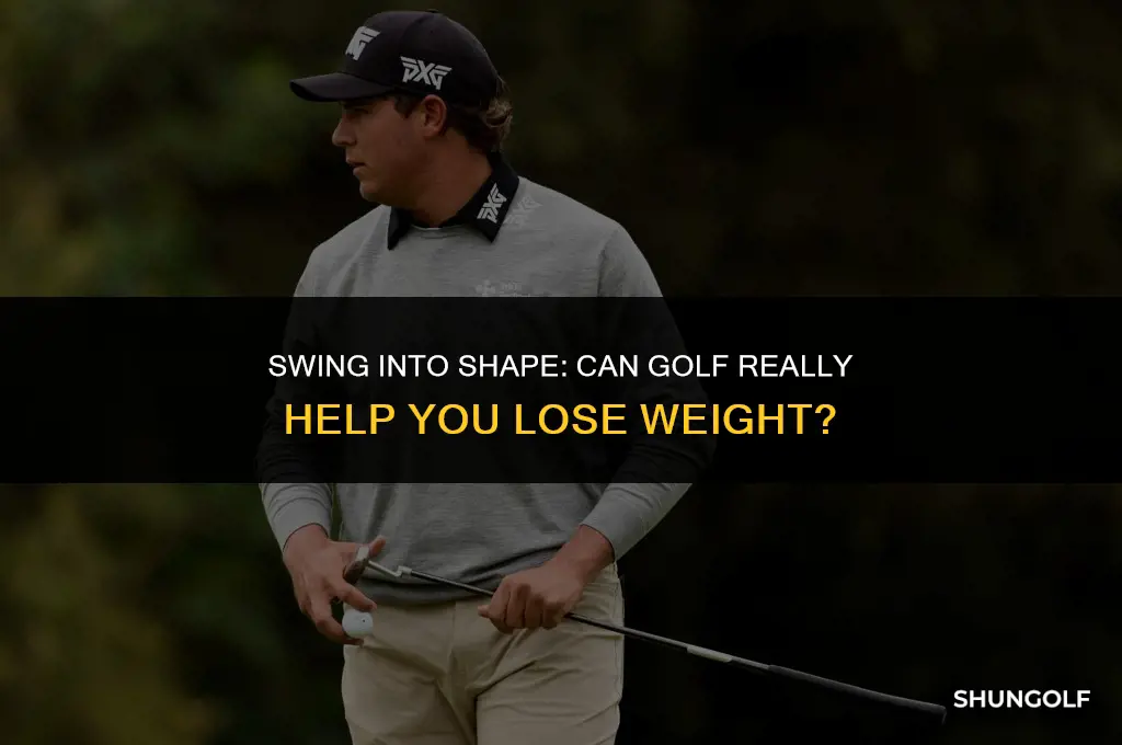 is golf a good exercise to lose weight