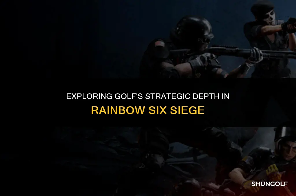 is golf a good rank in rainbow six siege