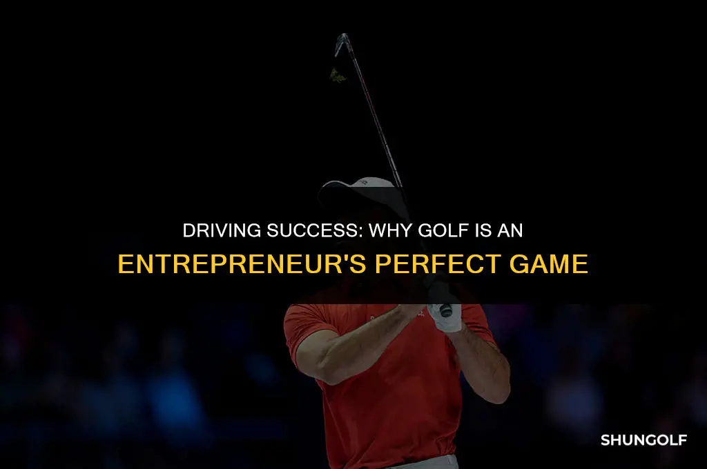 is golf a good sport for entrepreneurs