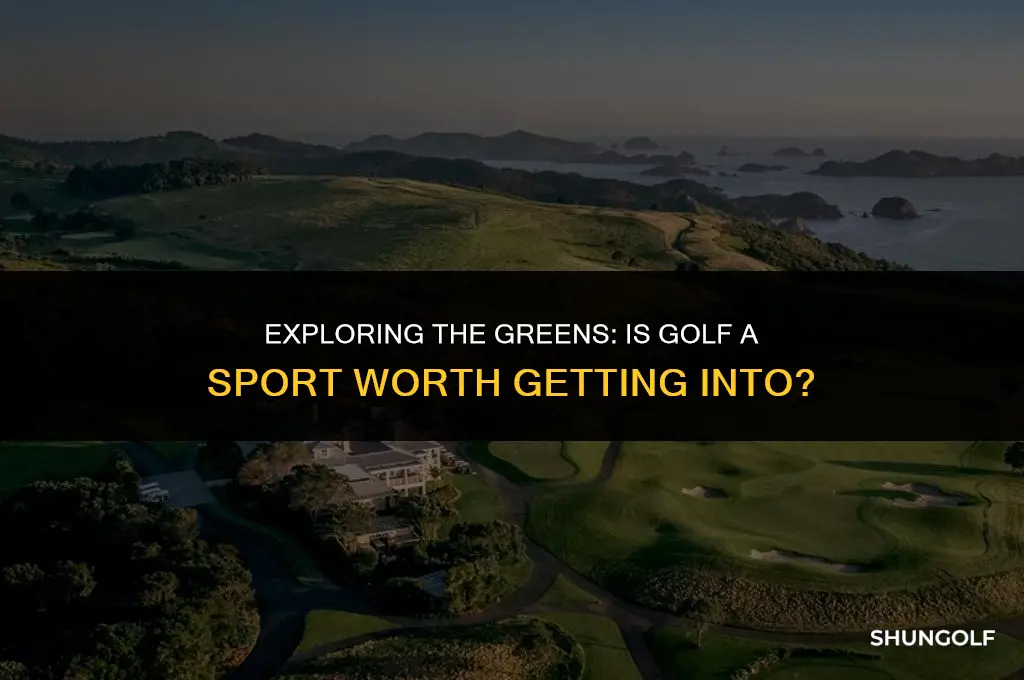 is golf a good sport