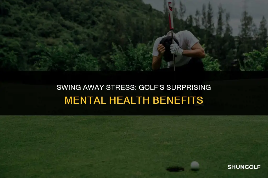 is golf a good stress reliever