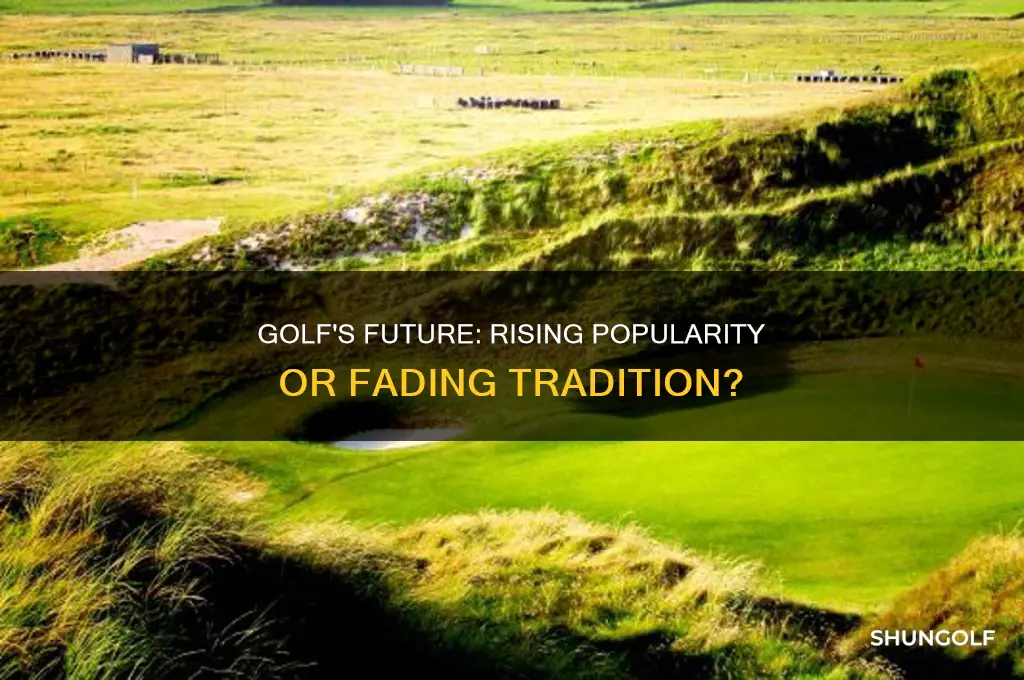 is golf a growing or dying sport