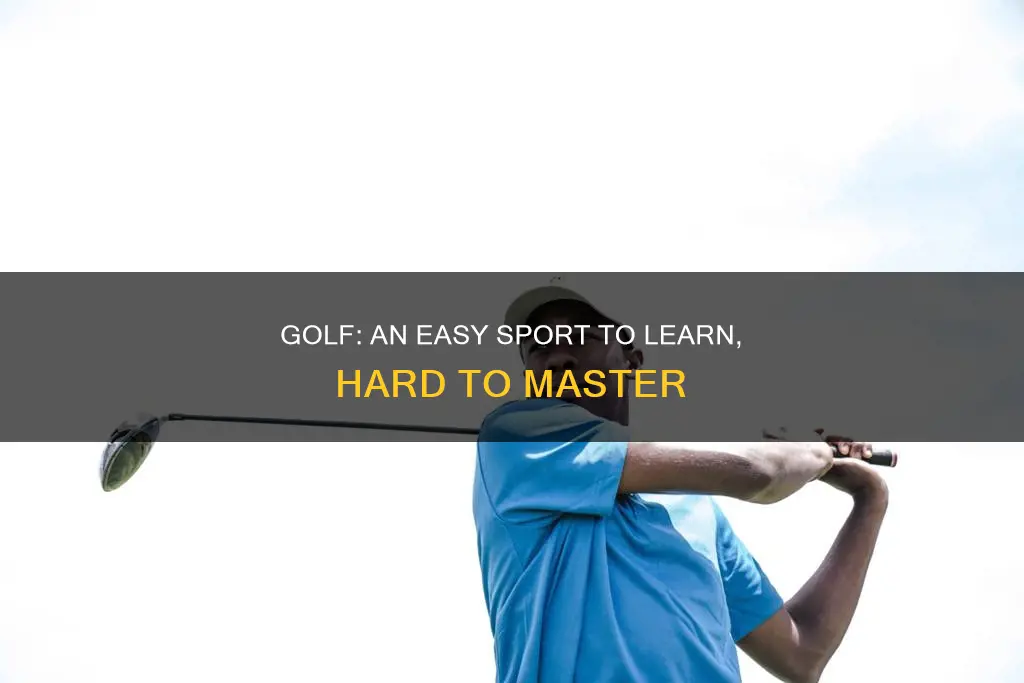 is golf a hard sport
