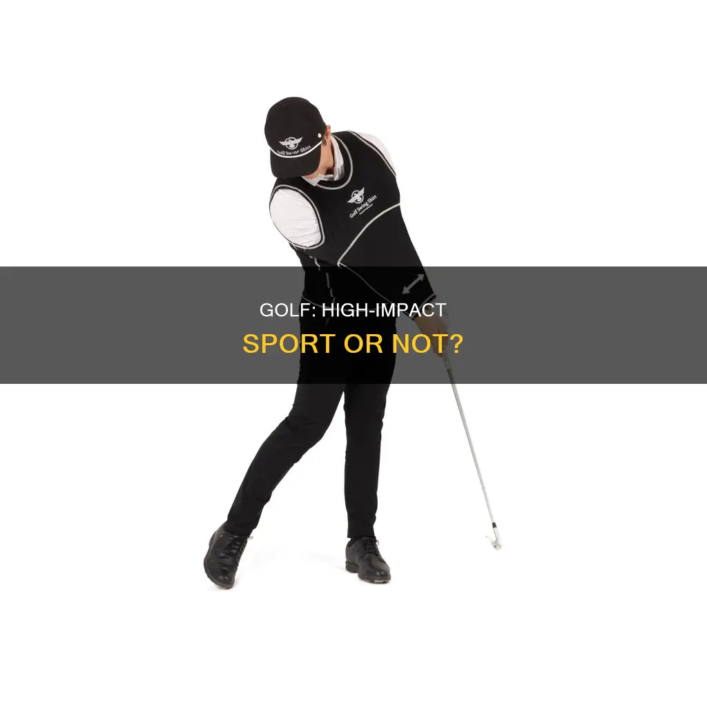 is golf a high impact sport