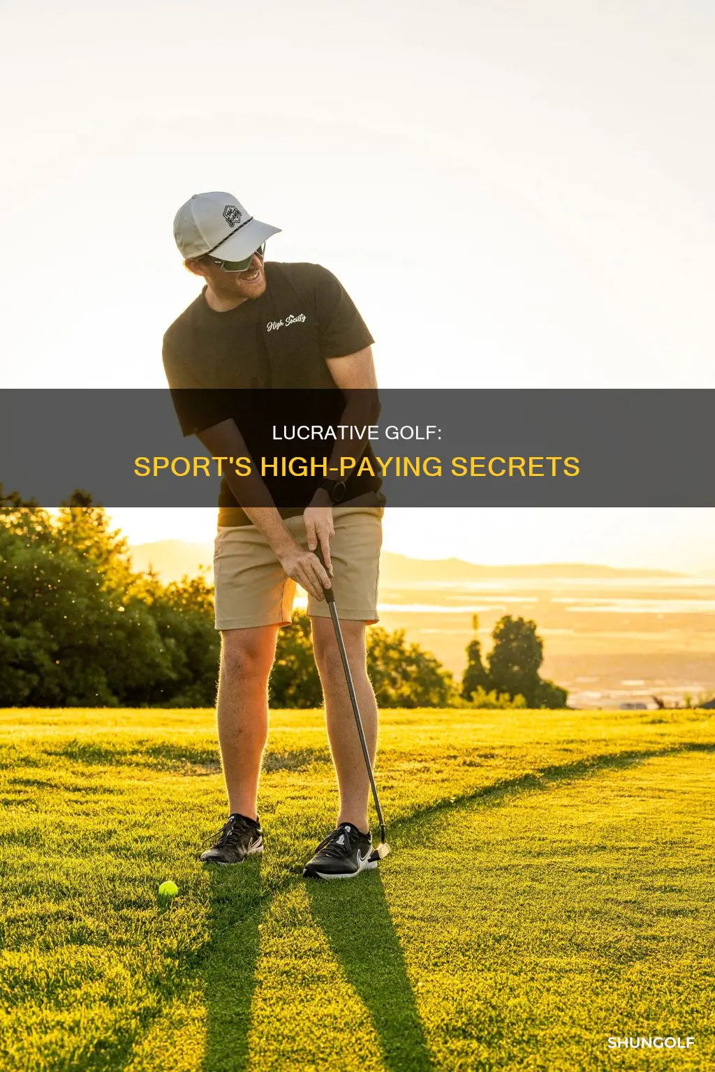 is golf a high paying sport
