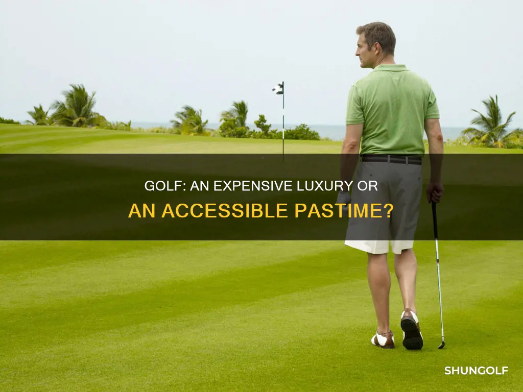 is golf a luxury sport