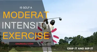 Golf: Moderate Exercise or Leisure Sport?