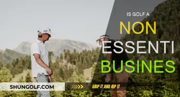 Golf: Essential or Non-Essential Business?