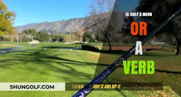 Golf: Exploring Its Dual Identity as a Noun and Verb