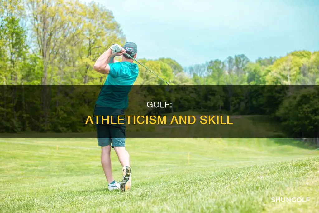 is golf a physical sport