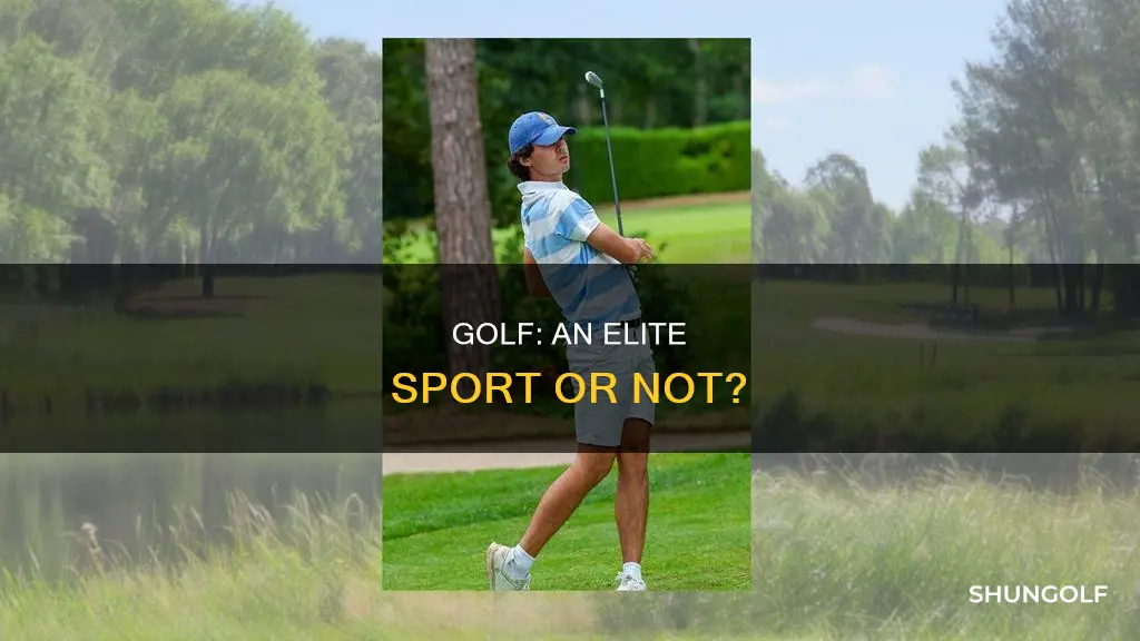 is golf a posh sport